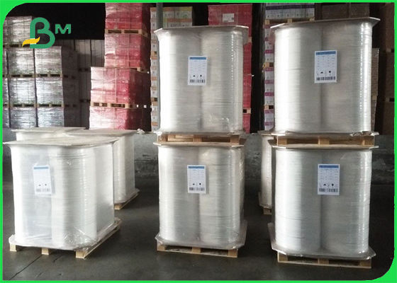 Anchura blanca termosoldable del color 27m m de Straw Wrapping Paper 28gsm