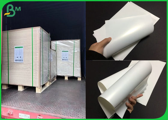 Papel sintético del chorro de tinta de un sólo lado mate de 130um 150um para la impresión del anuncio