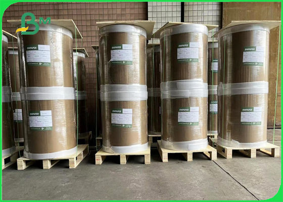 La cartulina blanca a granel estupenda del envase de comida cubrió un 215gsm lateral