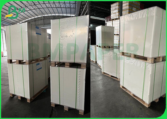 Papel de papel de tarjetas blanco 325gsm 350gsm de C1S para el acondicionamiento de los alimentos congelados