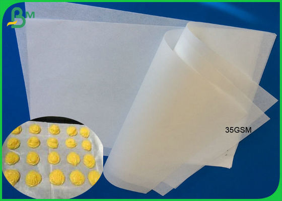 papel ligero de la hamburguesa de 35gsm frecuencia intermedia para envolver los alimentos de preparación rápida