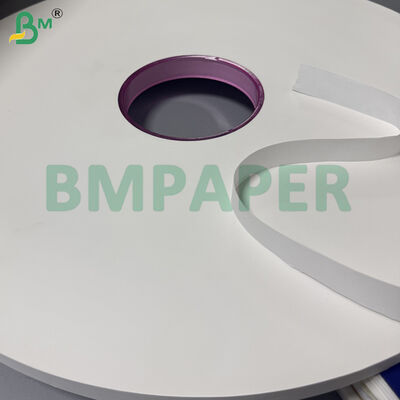 papel de embalaje rayado de la categoría alimenticia blanca de Rolls 25gsm del papel de cigarrillo de 24m m 27m m
