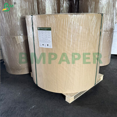 Papel de embalaje Kraft de banda marrón natural MG de un lado 50 gramos