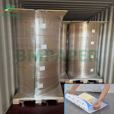 Papel separador de tortillas de calidad alimenticia blanco de 30 gramos y 40 gramos en bobina de 35 cm y 47 cm