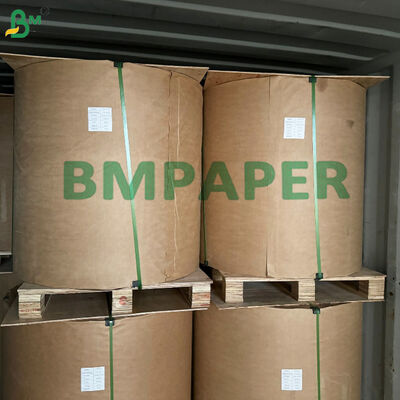 Papel Kraft natural marrón rayado 30 - 70 Gsm para embalaje e impresión