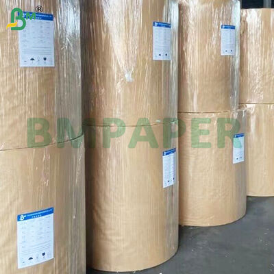 Rollos de papel kraft marrón de alta resistencia de 200 g/m² para bolsas de compras