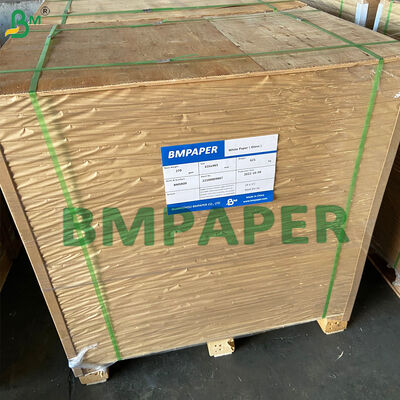 Papel para hornear blanco antiadherente con revestimiento de silicona de doble cara para hornear y cocinar en horno