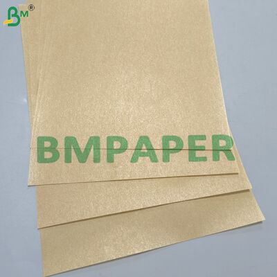 Papel para horno marrón sin blanquear, papel para hornear resistente al calor recubierto de silicona