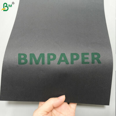 Papel cartulina negra de 80 g/m², papel cartulina negra a doble cara para embalaje e impresión